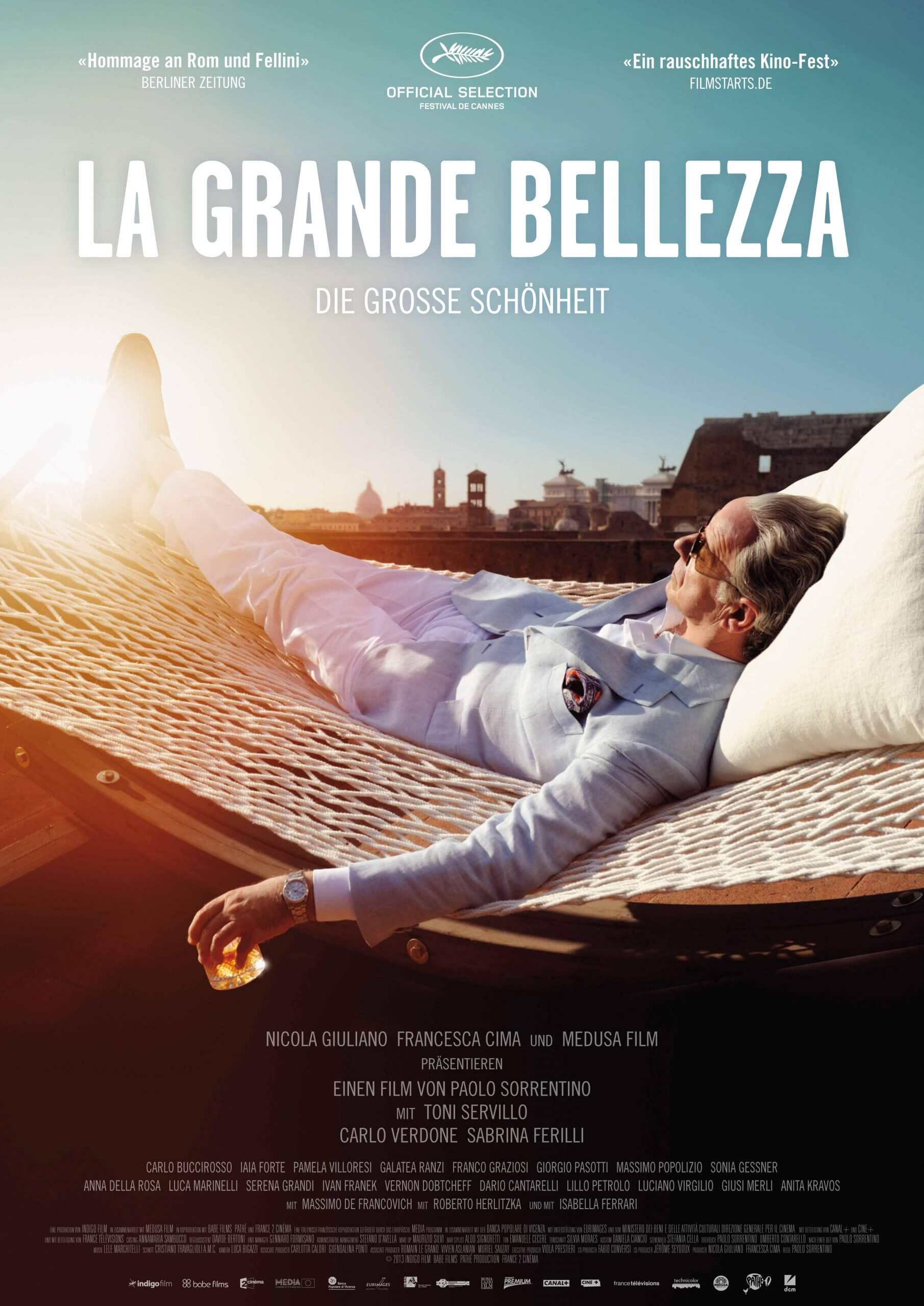 Filmprojekt La Grande Bellezza - DCM Filmverleih Berlin